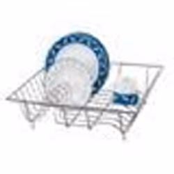 WENKO Égouttoir vaisselle Chromo égouttoir à vaisselle rangement et organisation de cuisine Métal 34x11x36 cm Chromé