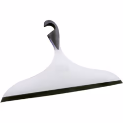 Duschkabinenabzieher Loano XXL 34x21x2,5cm schwarz/weiß Hauteur 2.5 cm Mélange de matériaux Kunststoff (TPR), Polypropylen Lo ...