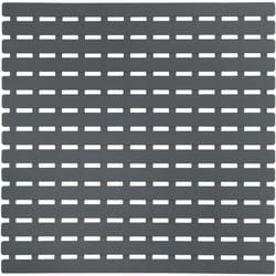 Tapis de douche Wenko Arinos gris 54x54 cm antidérapant tapis de bain antidérapant tapis de douche sans pvc tapis de douche plastique tapis de douche