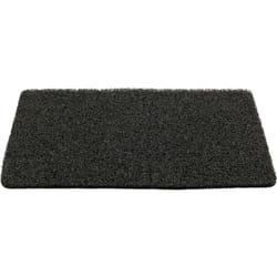 Tapis Salle de bain antidérapant, Tapis de bain intérieur et extérieur, Loop, Plastique, 40x60 cm, Gris - Wenko