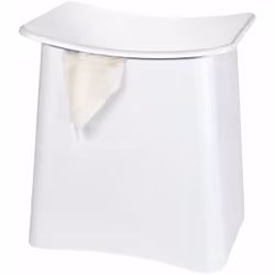 Description générale Le tabouret panier à linge 2 en 1 est un accessoire moderne et pratique pour votre salle de bain. Fabriq ...