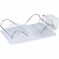 L'égouttoir de vaisselle Clean de haute qualité avec un bac de collecte séparé empêche la formation d'eau et prévient la form ...