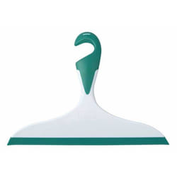 WENKO 22913100 Raclette de douche à une seule lame Vert, Blanc