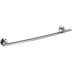 Porte-serviettes mural WENKO Cuba chrome 58 cm salle de bain barre porte-serviettes en Zinkdruckguss chromée accessoires salle de bain chrome avec