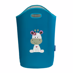 WENKO Kids Greta panier à linge 24 L Ovale Polyester, Polypropylène (PP) Essence
