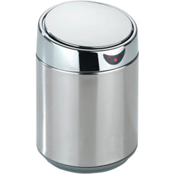 Wenko - Poubelle maximex 0,8 litre automatique chromée pour cuisine design à capteur en inox avec intérieur amovible et berührungslos idéal pour
