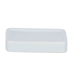 WENKO Porte savon Hexa blanc céramique