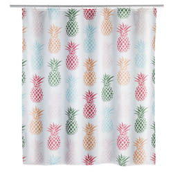 WENKO 23186100 rideau de douche Anneau Polyester Multicolore