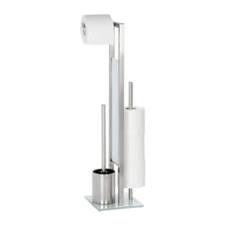 WENKO 21564100 distributeur de papier hygiénique Colonne Acier inoxydable