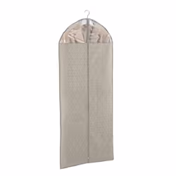 WENKO Housse vêtements Balance 100 x 60 cm, Sac souple pour vêtements, Taupe, Polyéthylène téréphthalate (PET), Polypropylène ...