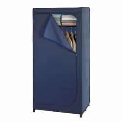 WENKO 1187008, Bleu, 1 tiroir(s), Métal, Noir, 750 mm, 500 mm