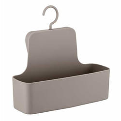 WENKO Barcelona taupe shower caddy special plastic, unbreakable