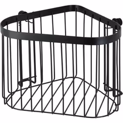Étagère dangle - WENKO - Classic Plus - Acier inox - Noir - 235x165x185 cm
