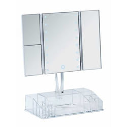 WENKO 24095100 miroir de maquillage Autonome Rectangulaire Transparent