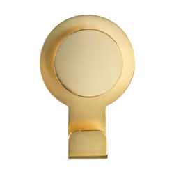 WENKO 24445100, Intérieure, Crochet universel, Or, Acier inoxydable, Bande adhésive, 50 mm