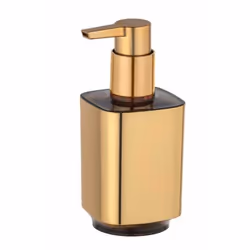 WENKO Auron Doré soap dispenser, 80 mm, 80 mm, 165 mm