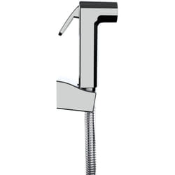 WENKO Douchette WC Watersaving, Kit hygiène WC avec système d'économie d'eau, 30% d'économie d'eau, flexible de douchette L120 cm et support mural