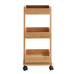 WENKO 24390100 étagère fonctionnelle Bois Bambou Bois naturel
