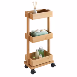 WENKO 24390100 étagère fonctionnelle Bois Bambou Bois naturel - Vue supplémentaire 4