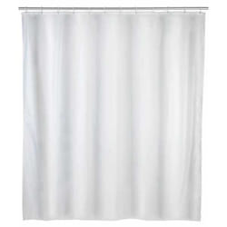 WENKO 23835100 rideau de douche Anneau Polyester Blanc