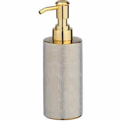 Le design élégant de ce distributeur de savon apporte une touche luxieuse dans votre salle de bain. FICHE TECHNIQUE - Distrib ...