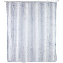 Wenko - Rideau de douche design Concrete - Polyester