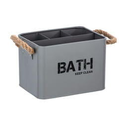 WENKO 23702100 Boîte de rangement Rectangulaire Acier Gris