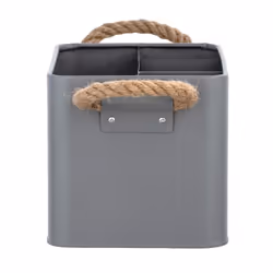 WENKO 23702100 Boîte de rangement Rectangulaire Acier Gris
