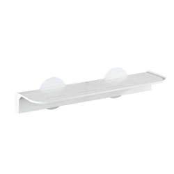 Etagère salle de bain murale Osimo Maxi - WENKO - Blanc - Fixation sans perçage - Plastique