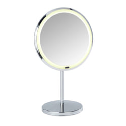 WENKO Onno miroir de maquillage Autonome Rond Argent