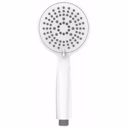 Pomme de douche jeune 11cm, white 23942100 wenko pomme de douche moderne. raccord universal ½". convient aux chauffe-eau à dé ...