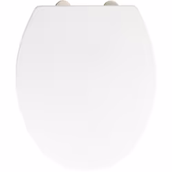 L'abattant WC aux finitions haut de gamme Birori en duroplastique blanc classique se caractérise par sa forme exclusive avec  ...