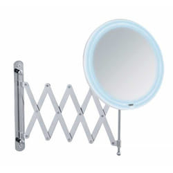 WENKO Barona miroir mural Rond Argent