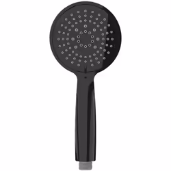 Pomme de douche jeune 11cm, noir 23941100 wenko pomme de douche moderne. raccord universal ½". convient pour chauffe-eau à éc ...
