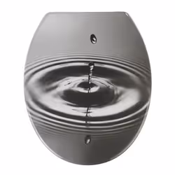 WENKO 21685100 siège de toilette Abattant rigide Duroplast Multicolore