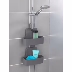 WENKO 23982100 étagère murale de salle de bain Polyuréthane, Polyvinyl chloride (PVC)