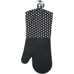 Manique Silicone, Gant de cuisine, noir, Lot de 2 - Wenko