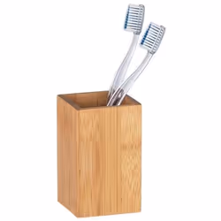 WENKO 23983100, Distributeurs de salle de bain, Bambou, Bois, Classique, 70 mm, 70 mm
