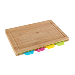 WENKO 53064100 planche à découper pour cuisine Rectangulaire Bambou Bois