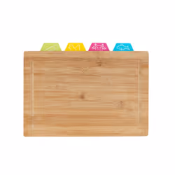 WENKO 53064100 planche à découper pour cuisine Rectangulaire Bambou Bois
