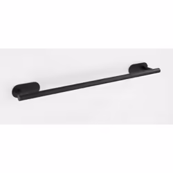 WENKO Uno Orea Support de serviette Mural Noir