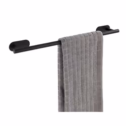 WENKO Uno Orea Support de serviette Mural Noir