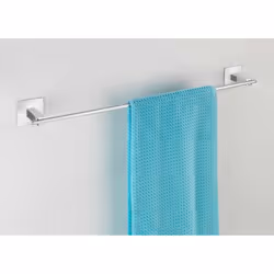 WENKO 23853100 porte-serviettes et anneau porte-serviettes Support de serviette Mural Argent