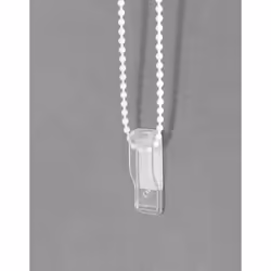 WENKO 23864100 rideau de douche Aluminium, Poly-acétate de vinyle (PEVA) Blanc - Vue supplémentaire 4