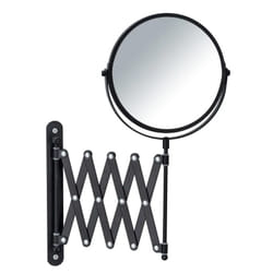 WENKO 1337289 miroir de maquillage Vis Rond Noir