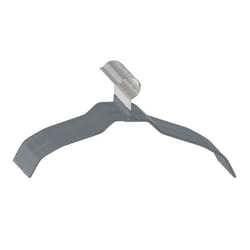 WENKO Lot de 20 Cintres ALESSIA pour Dressing et Penderie Cintres Gain de Place Extra Fin (5mm) en Métal Revêtement Antidérapant