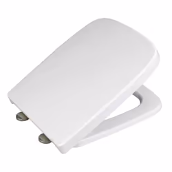 WENKO 24334100 siège de toilette Abattant rigide Duroplast Blanc