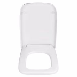 WENKO 24334100 siège de toilette Abattant rigide Duroplast Blanc