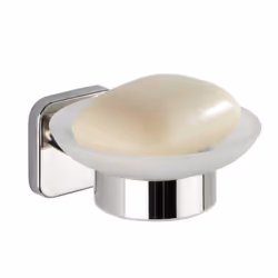 WENKO 24248100 porte-savon Argent