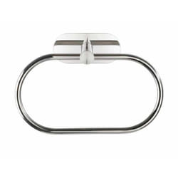 WENKO 24283100 porte-serviettes et anneau porte-serviettes Mural Argent